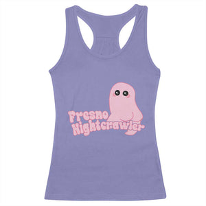 Pink Fresno Nightcrawler Racerback Tank Top Cryptidcore Aesthetic Gift For Girl TS12 Violet Print Your Wear