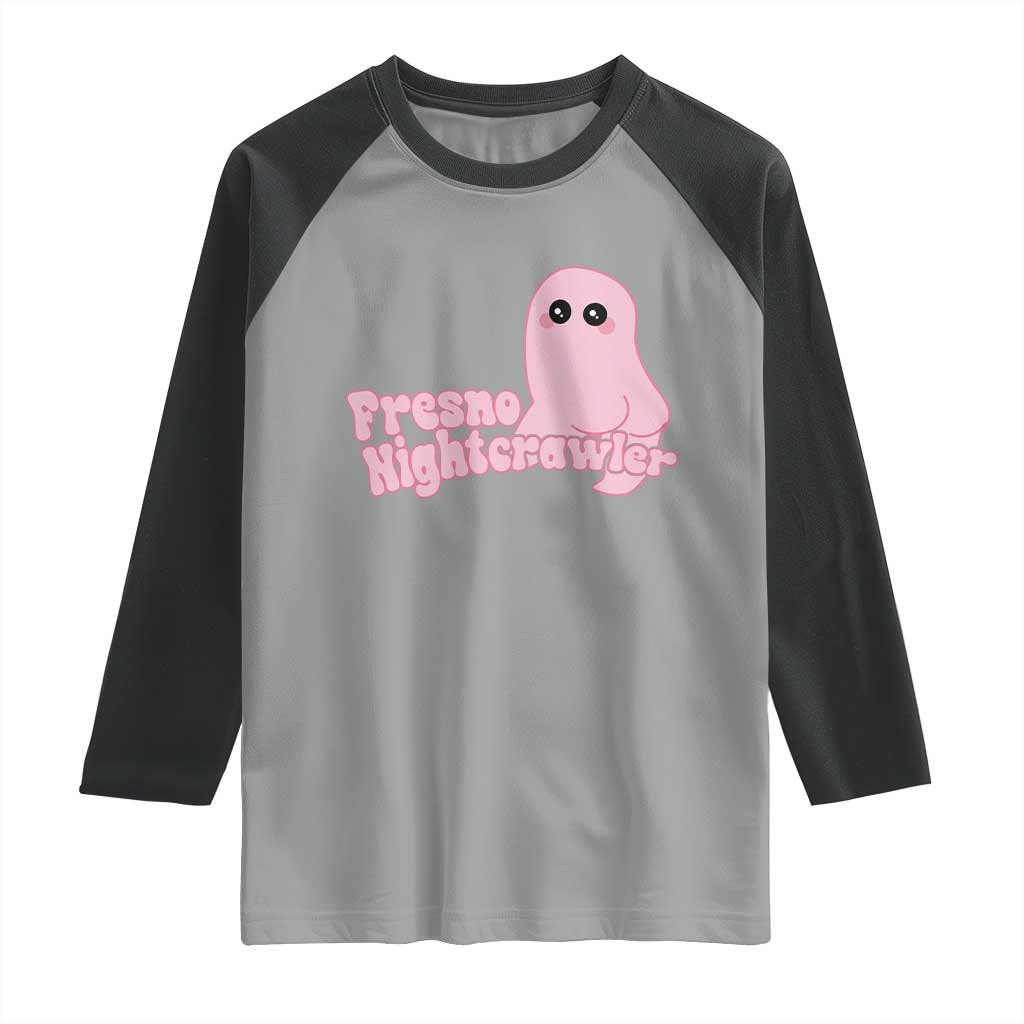 Pink Fresno Nightcrawler Raglan Shirt Cryptidcore Aesthetic Gift For Girl TS12 Sport Gray Black Print Your Wear
