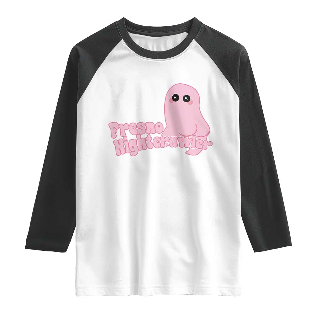 Pink Fresno Nightcrawler Raglan Shirt Cryptidcore Aesthetic Gift For Girl TS12 White Black Print Your Wear