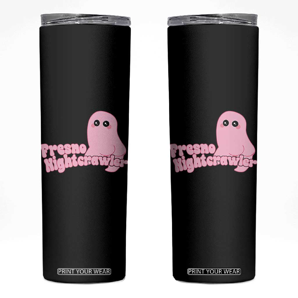 Pink Fresno Nightcrawler Skinny Tumbler Cryptidcore Aesthetic Gift For Girl TS12 Black Print Your Wear