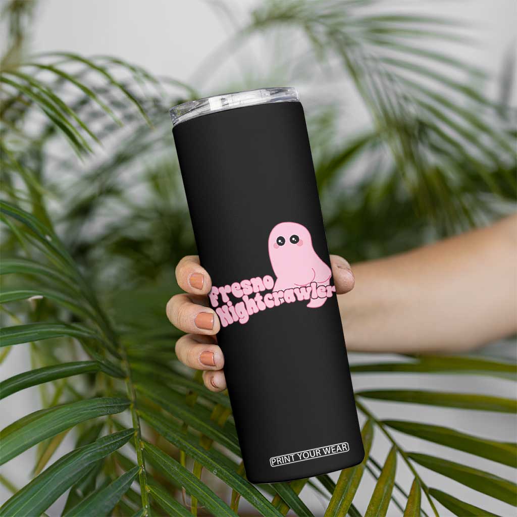 Pink Fresno Nightcrawler Skinny Tumbler Cryptidcore Aesthetic Gift For Girl TS12 Print Your Wear