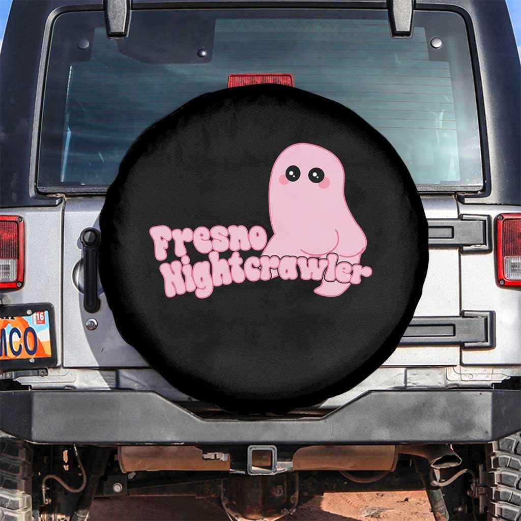 Pink Fresno Nightcrawler Spare Tire Cover Cryptidcore Aesthetic Gift For Girl TS12 No hole White Print Your Wear