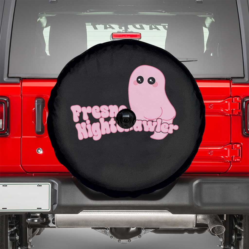 Pink Fresno Nightcrawler Spare Tire Cover Cryptidcore Aesthetic Gift For Girl TS12 White Print Your Wear
