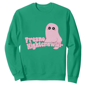 Pink Fresno Nightcrawler Sweatshirt Cryptidcore Aesthetic Gift For Girl TS12 Irish Green Print Your Wear