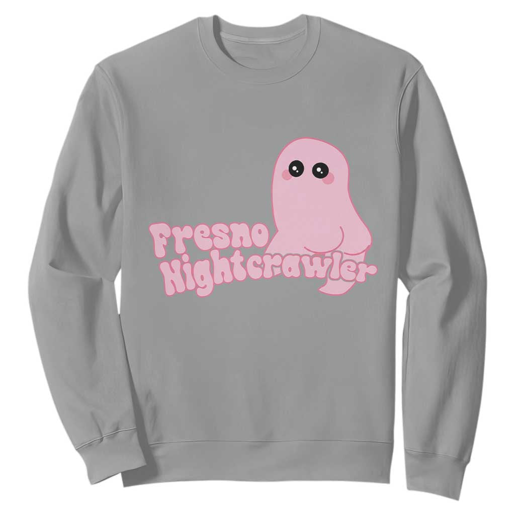 Pink Fresno Nightcrawler Sweatshirt Cryptidcore Aesthetic Gift For Girl TS12 Sport Gray Print Your Wear