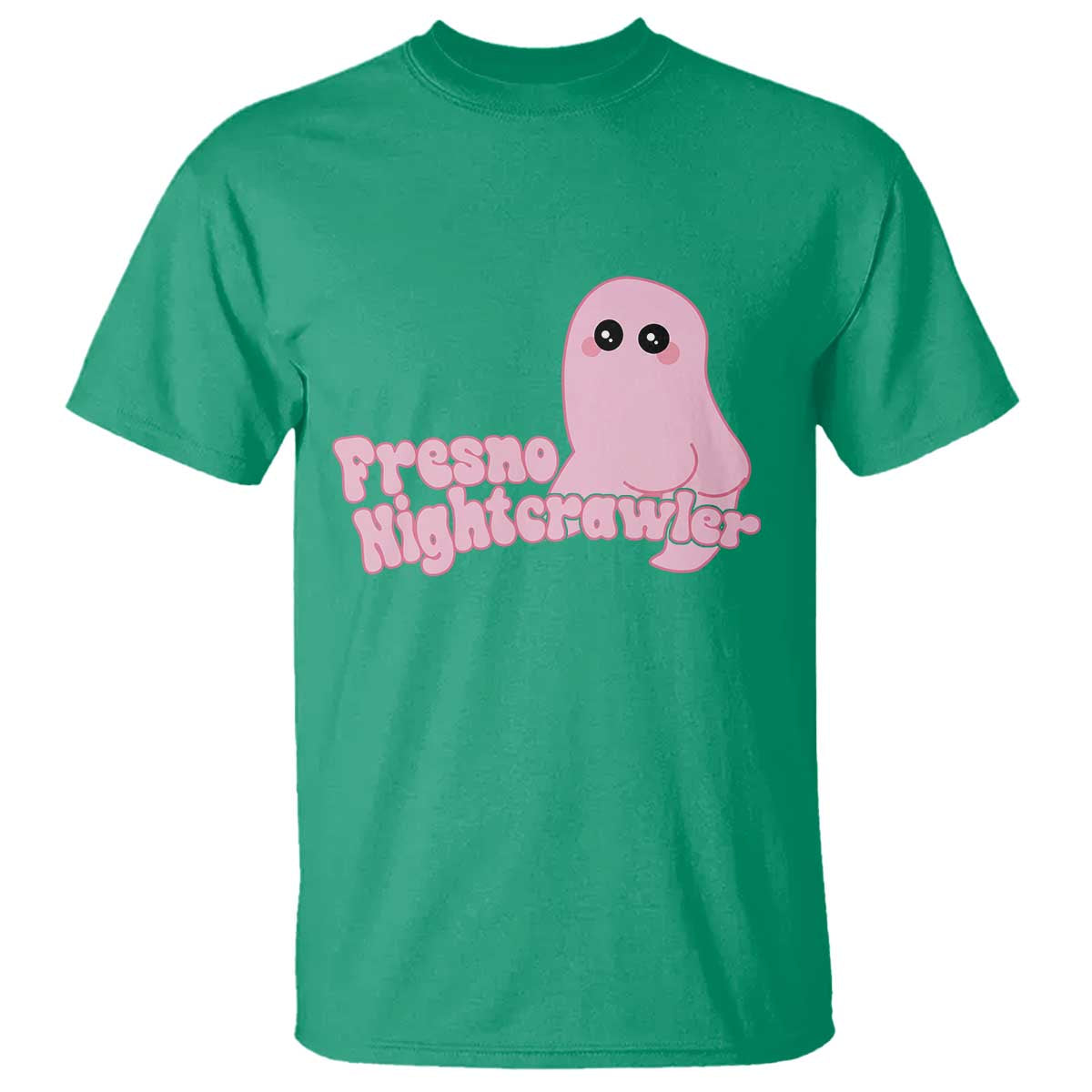 Pink Fresno Nightcrawler T Shirt Cryptidcore Aesthetic Gift For Girl TS12 Irish Green Print Your Wear
