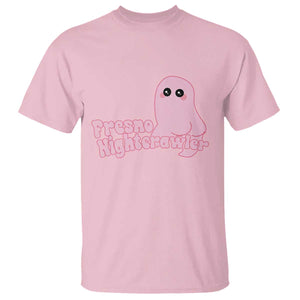 Pink Fresno Nightcrawler T Shirt Cryptidcore Aesthetic Gift For Girl TS12 Light Pink Print Your Wear