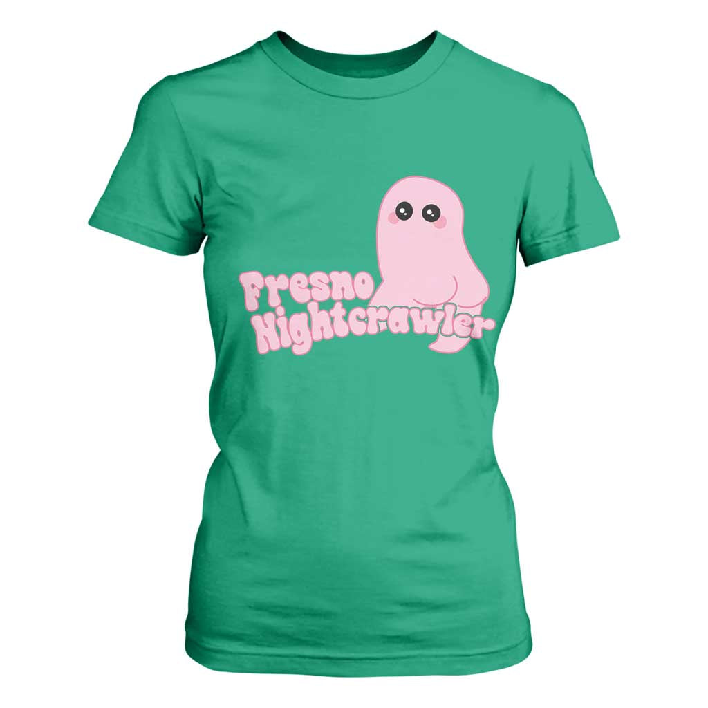 Pink Fresno Nightcrawler T Shirt For Women Cryptidcore Aesthetic Gift For Girl TS12 Irish Green Print Your Wear