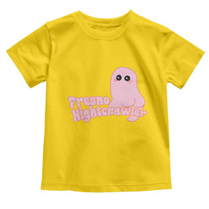Pink Fresno Nightcrawler Toddler T Shirt Cryptidcore Aesthetic Gift For Girl TS12 Daisy Print Your Wear