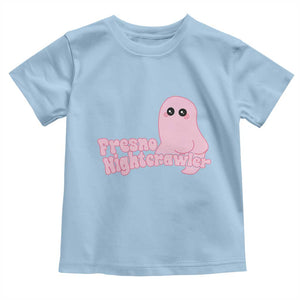 Pink Fresno Nightcrawler Toddler T Shirt Cryptidcore Aesthetic Gift For Girl TS12 Light Blue Print Your Wear