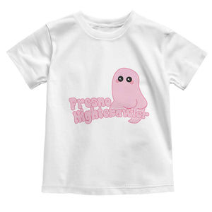 Pink Fresno Nightcrawler Toddler T Shirt Cryptidcore Aesthetic Gift For Girl TS12 White Print Your Wear