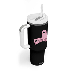 Pink Fresno Nightcrawler Tumbler With Handle Cryptidcore Aesthetic Gift For Girl TS12 Print Your Wear