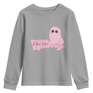 Pink Fresno Nightcrawler Youth Sweatshirt Cryptidcore Aesthetic Gift For Girl TS12 Sport Gray Print Your Wear