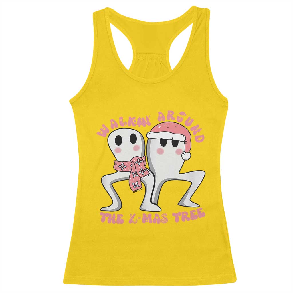 Walkin Around The Xmas Tree Racerback Tank Top Fresno Nightcrawler Cryptid Christmas Gift TS12 Daisy Print Your Wear
