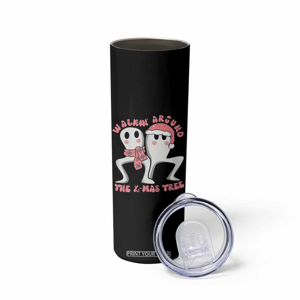Walkin Around The Xmas Tree Skinny Tumbler Fresno Nightcrawler Cryptid Christmas Gift TS12 Print Your Wear