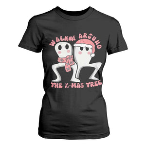 Walkin Around The Xmas Tree T Shirt For Women Fresno Nightcrawler Cryptid Christmas Gift TS12 Black Print Your Wear