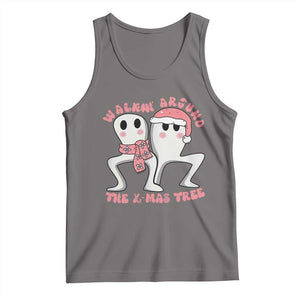 Walkin Around The Xmas Tree Tank Top Fresno Nightcrawler Cryptid Christmas Gift TS12 Deep Heather Print Your Wear