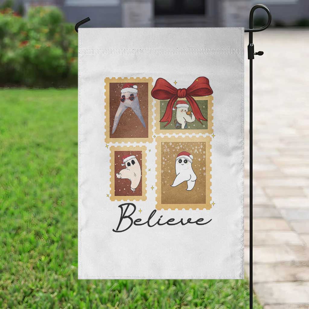 Fresno Nightcrawler Cryptid Christmas Believe Gift Garden Flag TS12 Print Your Wear