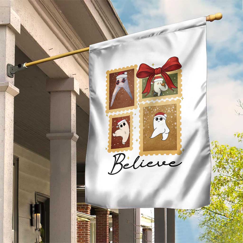 Fresno Nightcrawler Cryptid Christmas Believe Gift Garden Flag TS12 Print Your Wear