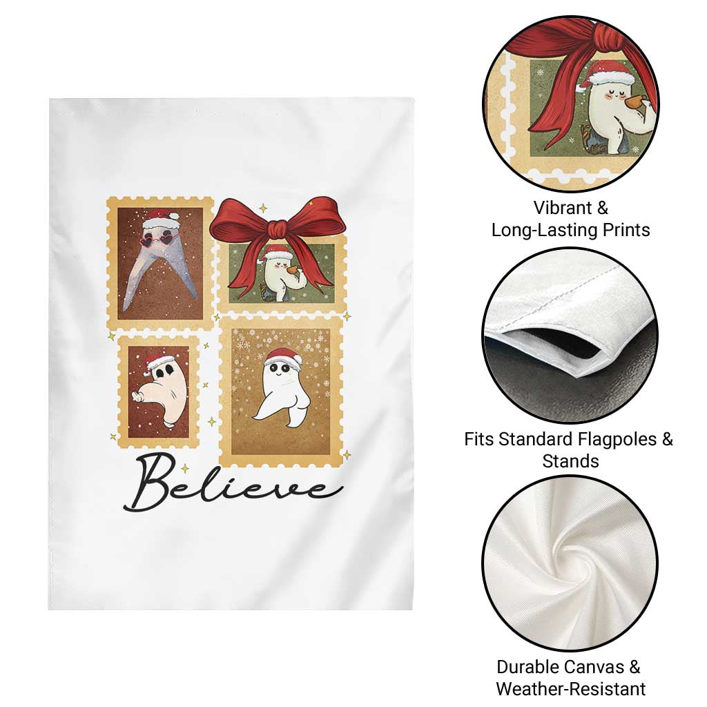 Fresno Nightcrawler Cryptid Christmas Believe Gift Garden Flag TS12 Print Your Wear