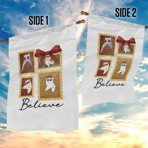 Fresno Nightcrawler Cryptid Christmas Believe Gift Garden Flag TS12 Print Your Wear