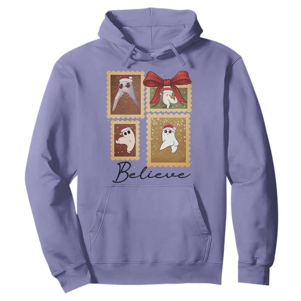 Fresno Nightcrawler Cryptid Christmas Believe Gift Hoodie TS12 Violet Print Your Wear