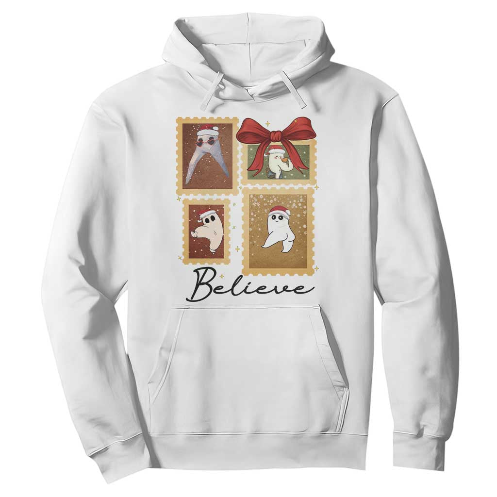 Fresno Nightcrawler Cryptid Christmas Believe Gift Hoodie TS12 White Print Your Wear