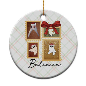 Fresno Nightcrawler Cryptid Christmas Believe Gift Ceramic Ornament TS12 1pc Christmas Plaid Print Your Wear