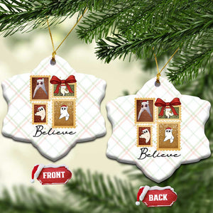 Fresno Nightcrawler Cryptid Christmas Believe Gift Ceramic Ornament TS12 Print Your Wear