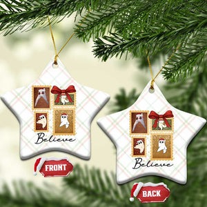 Fresno Nightcrawler Cryptid Christmas Believe Gift Ceramic Ornament TS12 Print Your Wear