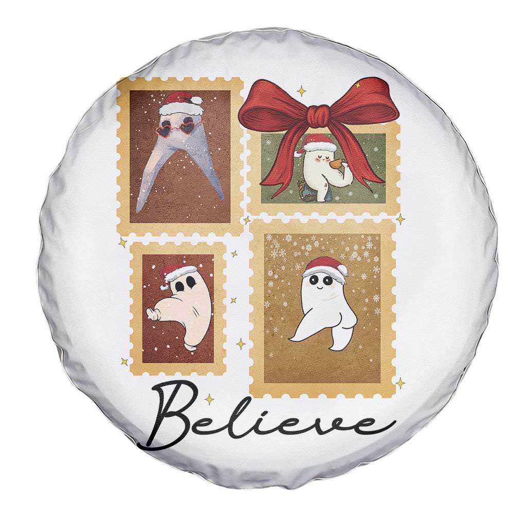 Fresno Nightcrawler Cryptid Christmas Believe Gift Spare Tire Cover TS12 Print Your Wear