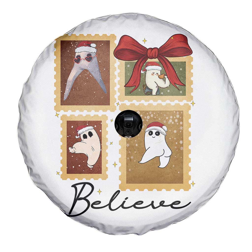 Fresno Nightcrawler Cryptid Christmas Believe Gift Spare Tire Cover TS12 Print Your Wear