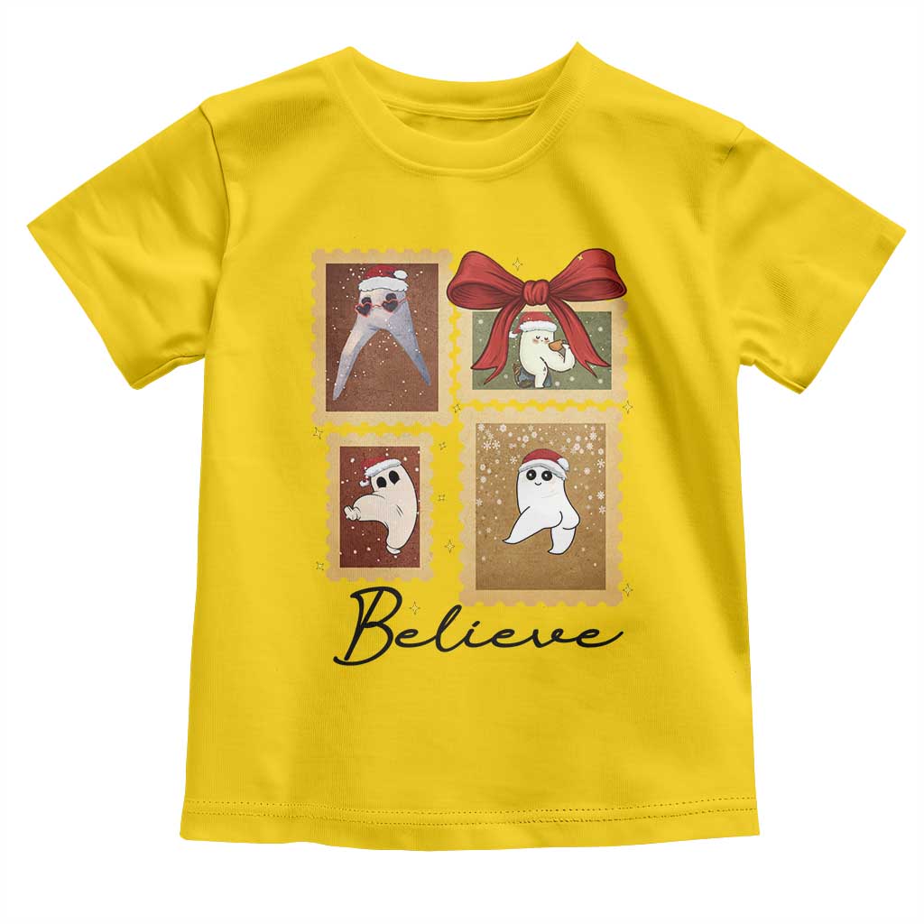 Fresno Nightcrawler Cryptid Christmas Believe Gift Toddler T Shirt TS12 Daisy Print Your Wear