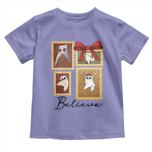 Fresno Nightcrawler Cryptid Christmas Believe Gift Toddler T Shirt TS12 Violet Print Your Wear