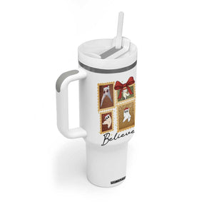 Fresno Nightcrawler Cryptid Christmas Believe Gift Tumbler With Handle TS12 Print Your Wear