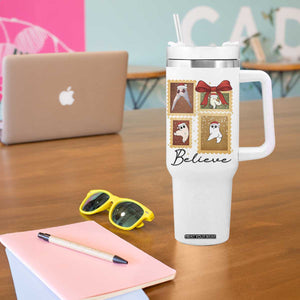 Fresno Nightcrawler Cryptid Christmas Believe Gift Tumbler With Handle TS12 Print Your Wear