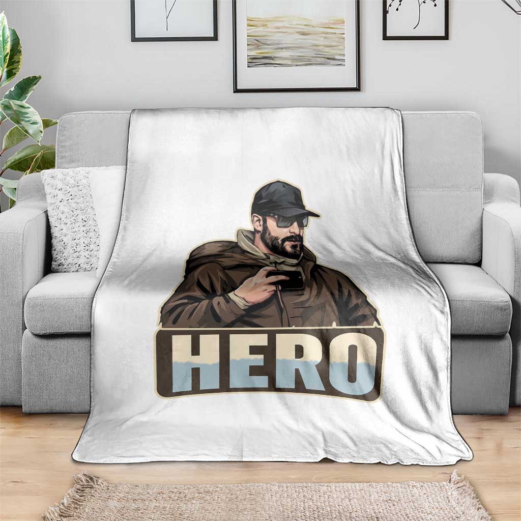 Community Hero Alex Pretti Throw Blanket Minneapolis Support Gift TS12 Print Your Wear