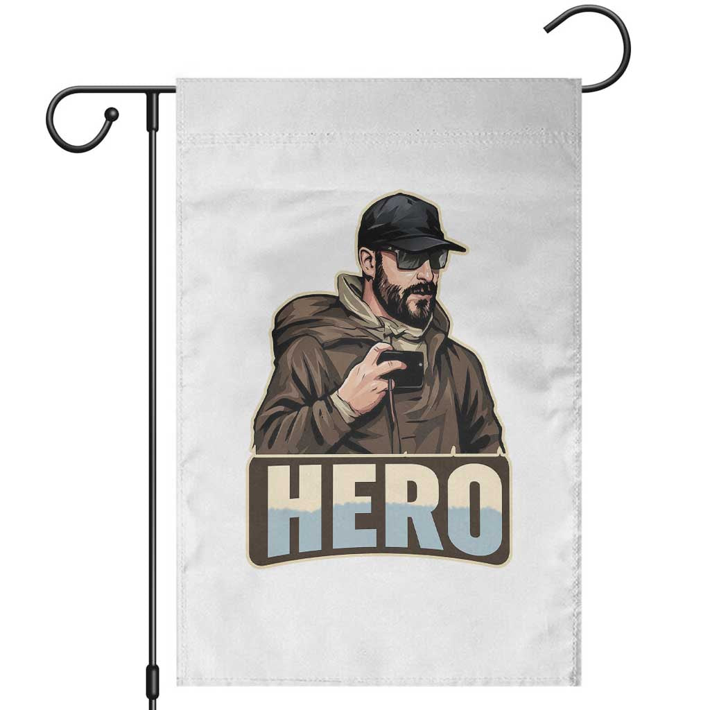 Community Hero Alex Pretti Garden Flag Minneapolis Support Gift TS12 White Print Your Wear