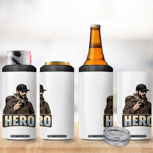 Community Hero Alex Pretti 4 in 1 Can Cooler Tumbler Minneapolis Support Gift TS12 Print Your Wear