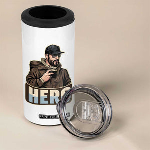 Community Hero Alex Pretti 4 in 1 Can Cooler Tumbler Minneapolis Support Gift TS12 Print Your Wear