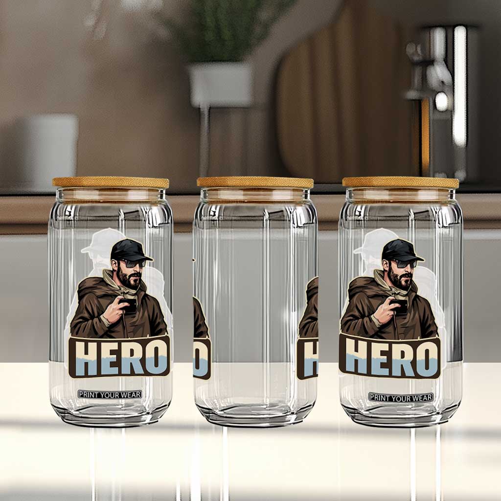 Community Hero Alex Pretti Glass Can Minneapolis Support Gift TS12 Print Your Wear