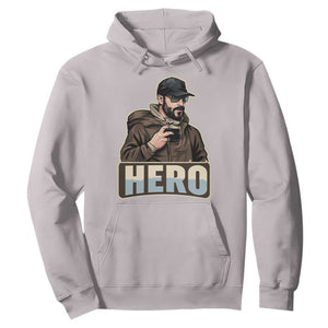 Community Hero Alex Pretti Hoodie Minneapolis Support Gift TS12 Ice Gray Print Your Wear