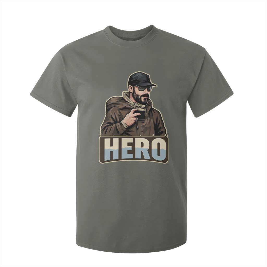 Community Hero Alex Pretti T Shirt For Kid Minneapolis Support Gift TS12 Military Green Print Your Wear