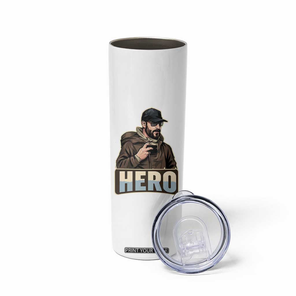 Community Hero Alex Pretti Skinny Tumbler Minneapolis Support Gift TS12 Print Your Wear