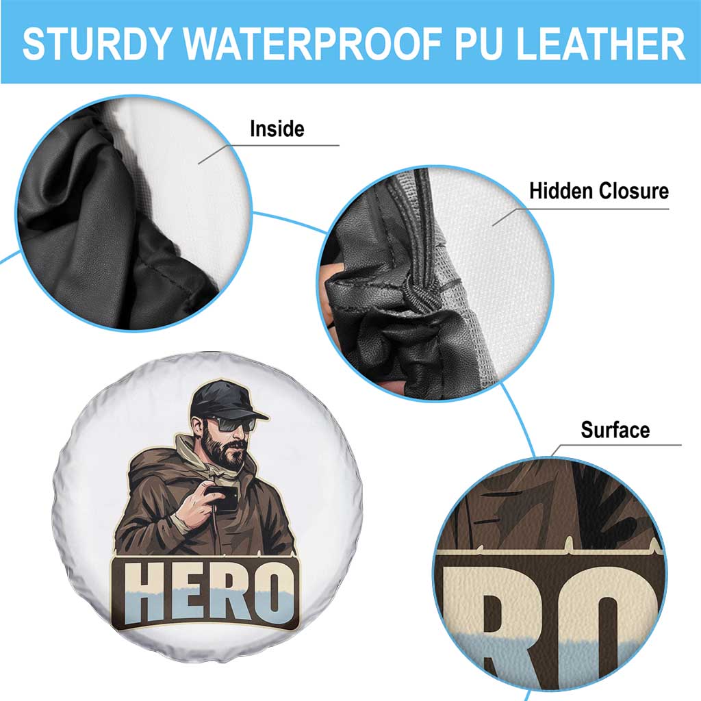 Community Hero Alex Pretti Spare Tire Cover Minneapolis Support Gift TS12 Print Your Wear