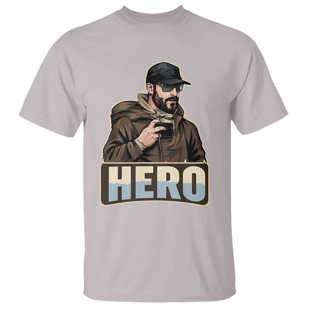Community Hero Alex Pretti T Shirt Minneapolis Support Gift TS12 Ice Gray Print Your Wear