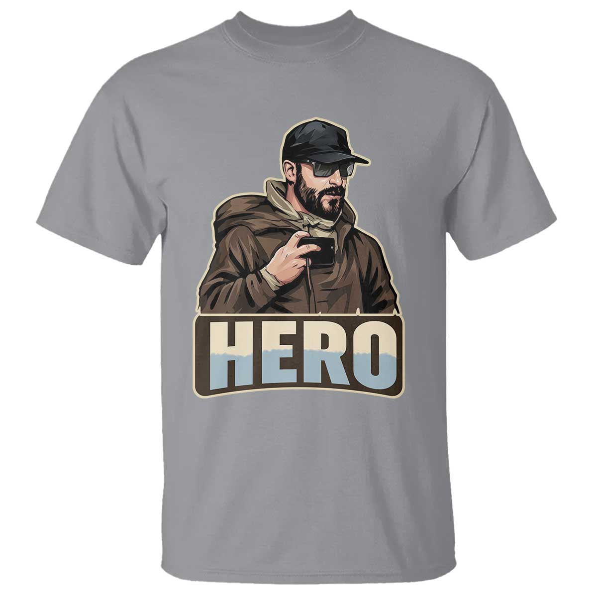 Community Hero Alex Pretti T Shirt Minneapolis Support Gift TS12 Sport Gray Print Your Wear