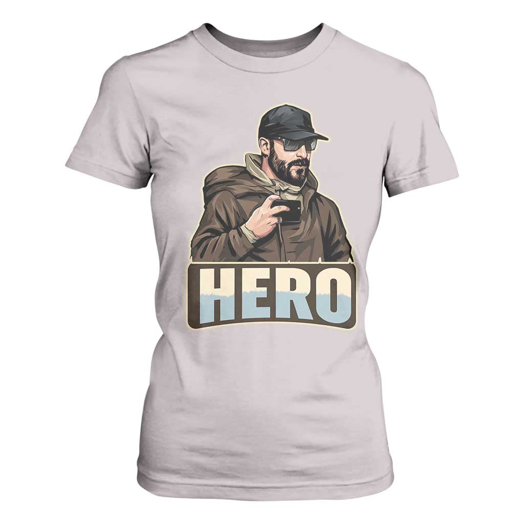 Community Hero Alex Pretti T Shirt For Women Minneapolis Support Gift TS12 Ice Gray Print Your Wear