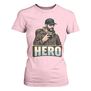 Community Hero Alex Pretti T Shirt For Women Minneapolis Support Gift TS12 Light Pink Print Your Wear