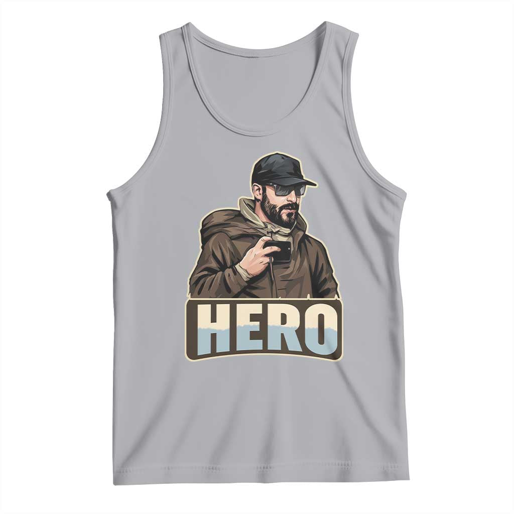Community Hero Alex Pretti Tank Top Minneapolis Support Gift TS12 Athletic Heather Print Your Wear